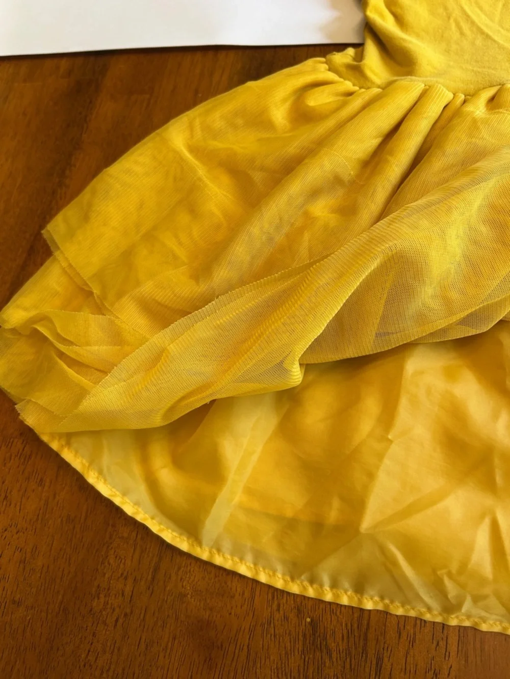Yellow Tulle Dress Girls 5T Twirl Layered Skirt Dress | Old Navy
